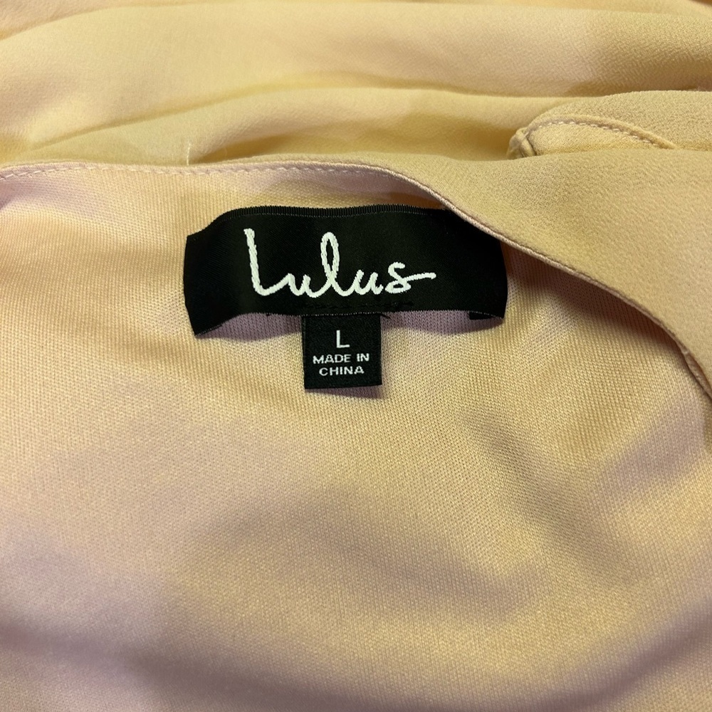 Lulu’s Wondrous Water Lilies Maxi Dress, size Large. NWT. - Picture 2 of 7